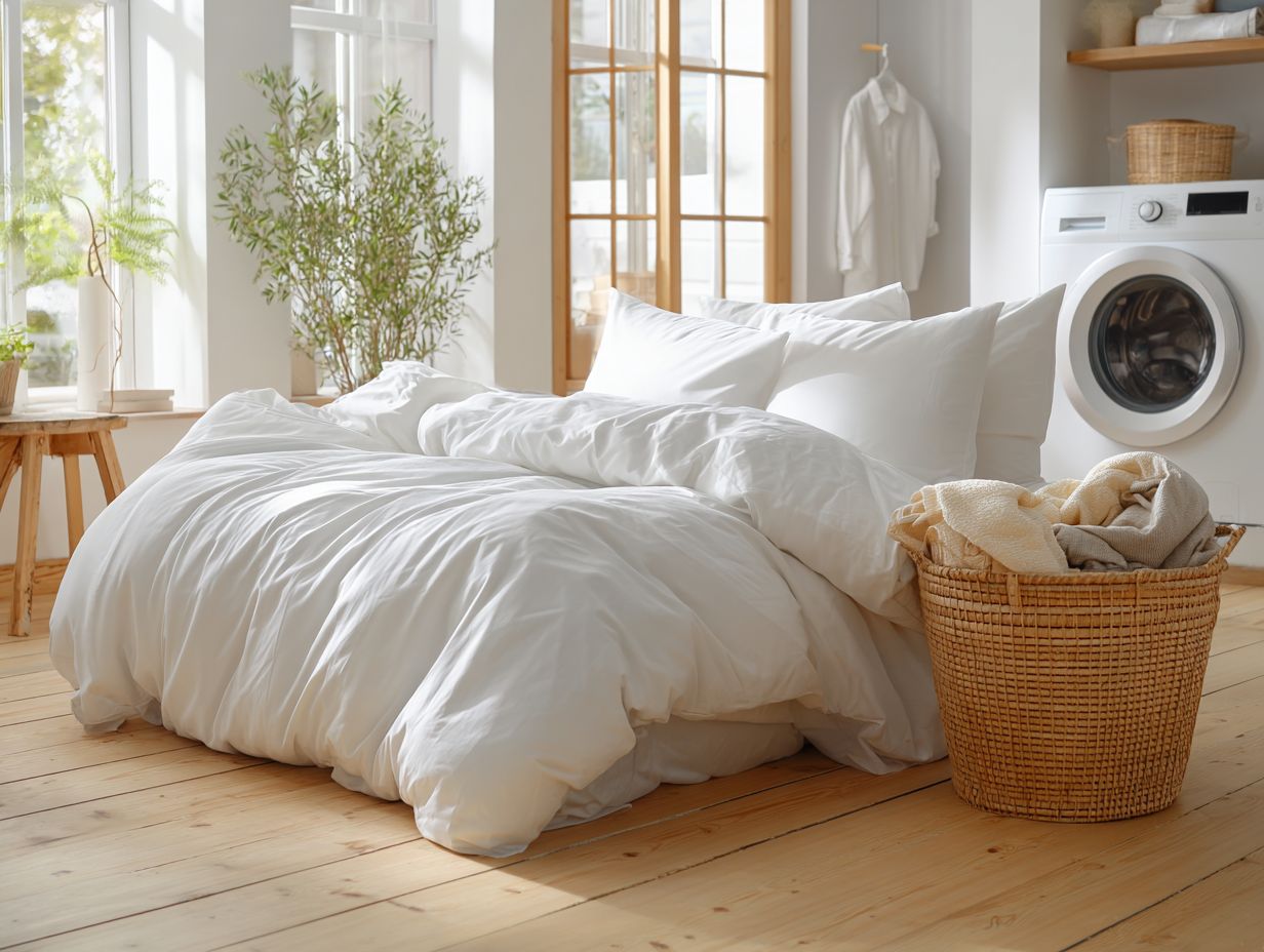 Recommended Washing Frequency for Different Bedding Types