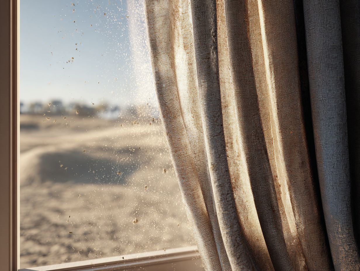 Health Benefits of Regular Curtain Cleaning