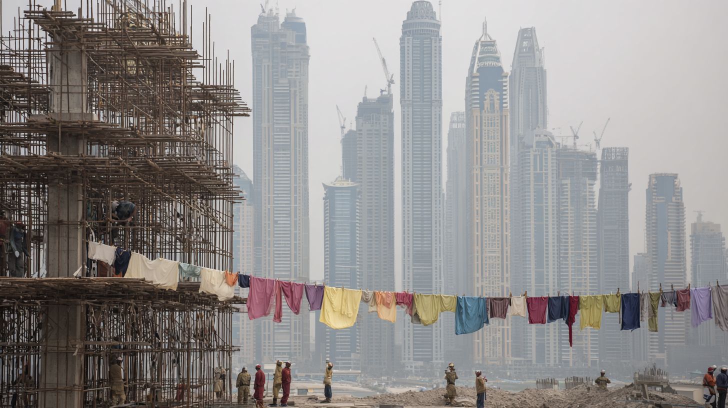 What makes The Laundry Hub's dry cleaning ideal for laundry solutions in Dubai's dusty construction areas?