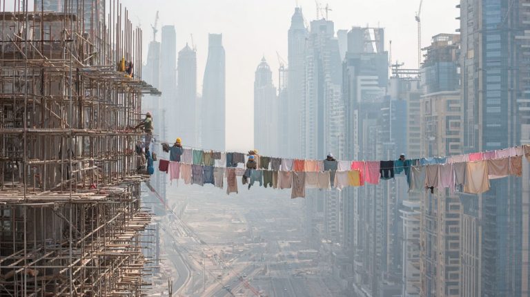 Laundry Solutions for Dubai’s Dusty Construction Areas