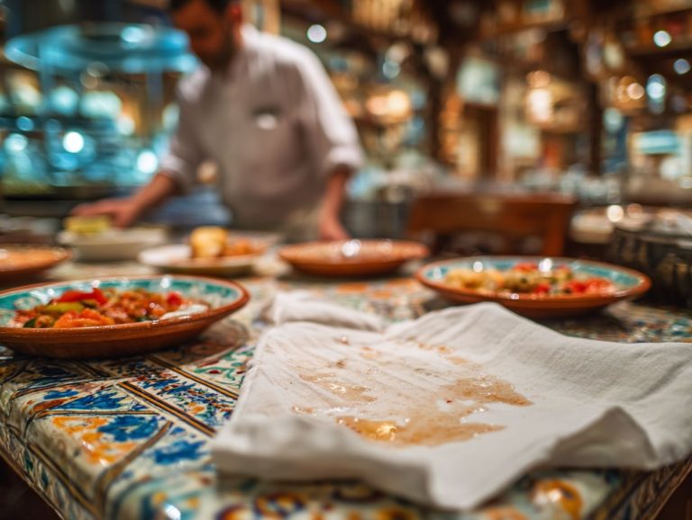 Removing Food Stains: Dubai Restaurant Guide