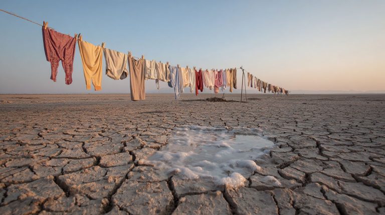 The Environmental Impact of Laundry in the Desert