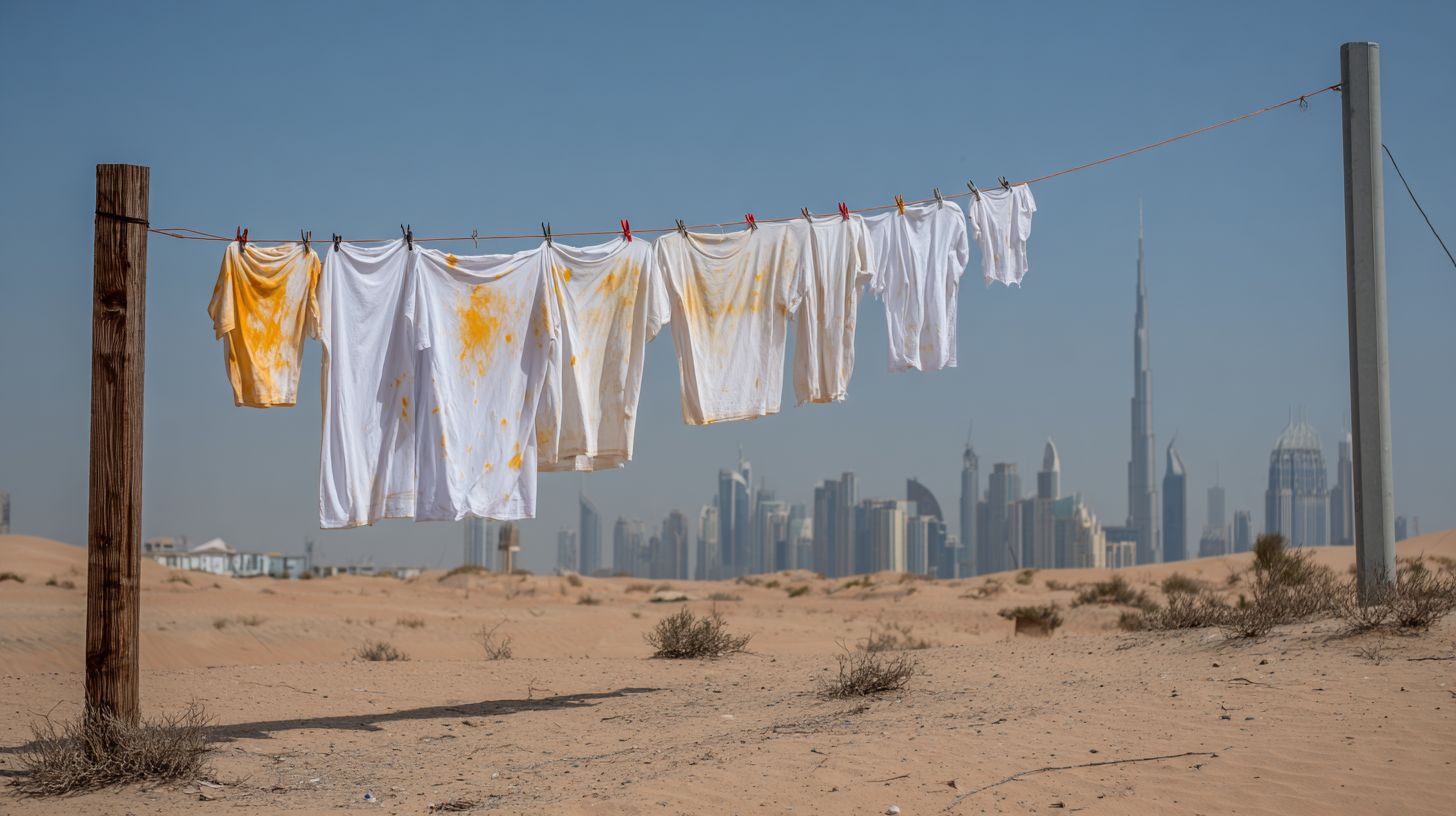 Why White Clothes Turn Yellow in Dubai (Prevention Guide): What Causes This Issue?